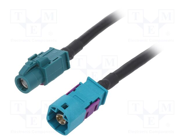 Aux adapter; Fakra; Fakra HSD socket,Fakra HSD plug; with lead