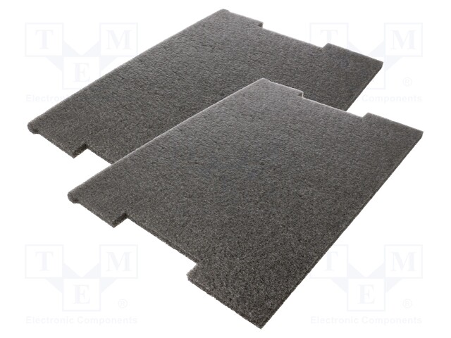 Accessories: foam insert; 433x315x40mm; Bosch,toolbox; 2pcs.