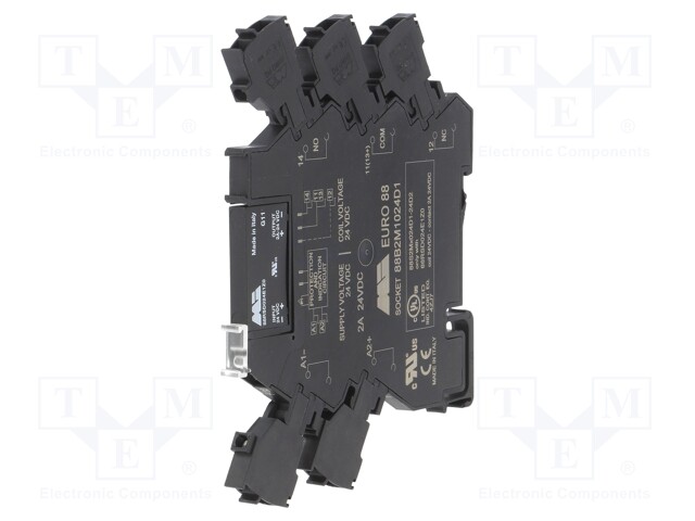 Relay: interface; SPST-NO; Ucntrl: 15÷30VDC; 3A; MOSFET; 30A/30VDC