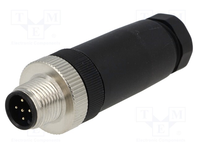 Plug; M12; PIN: 5; male; A code-DeviceNet / CANopen; for cable
