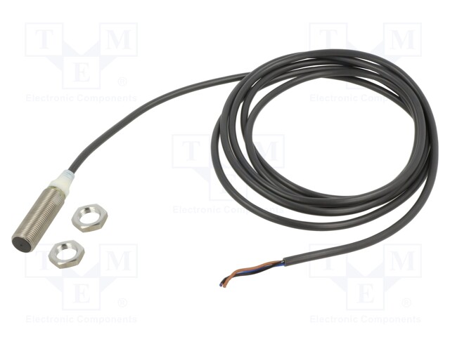 Sensor: inductive; Output conf: PNP / NO; 0÷8mm; 12÷24VDC; M12