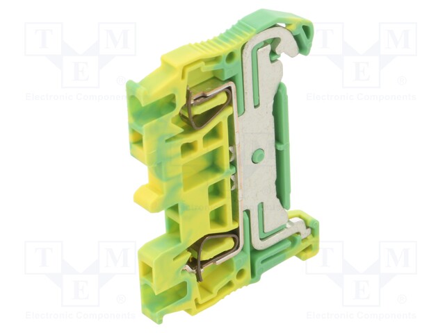 Splice terminal: rail; 0.08÷1.5mm2; ways: 1; terminals: 2; TS35