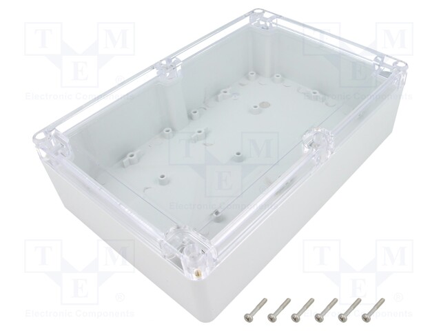 Enclosure: multipurpose; X: 140mm; Y: 210mm; Z: 60mm; ZP; ABS; gasket