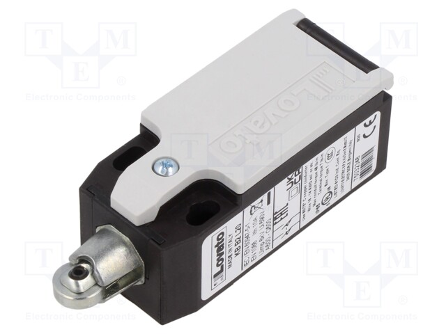 Limit switch; metal roller Ø11mm; NO x2; 10A; M20; IP65; -25÷70°C