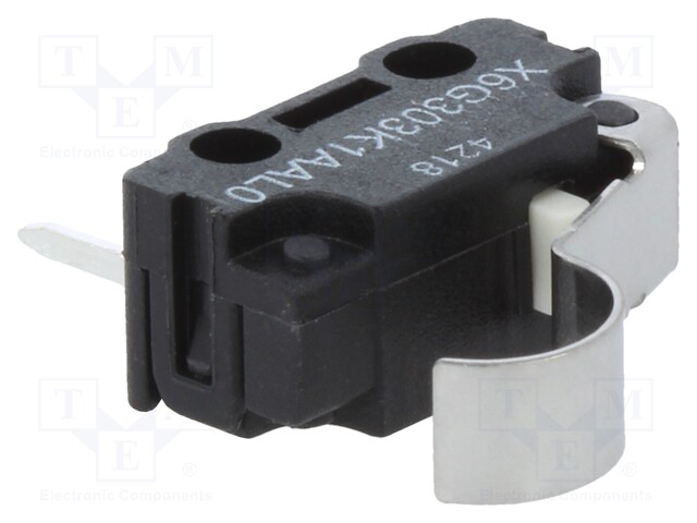 Microswitch SNAP ACTION; with lever with roller simulation
