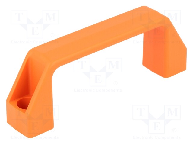 Handle; Mat: technopolymer (PA); orange; H: 47mm; L: 172mm; W: 27mm