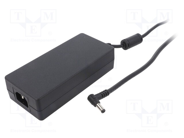 Power supply: switched-mode; 36VDC; 4.44A; Out: 5,5/2,1; 160W; 92%