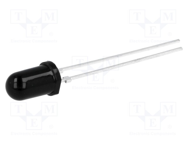 Phototransistor; 5mm; λp max: 880nm; 35V; 25°; λd: 730-1120nm; 200mW