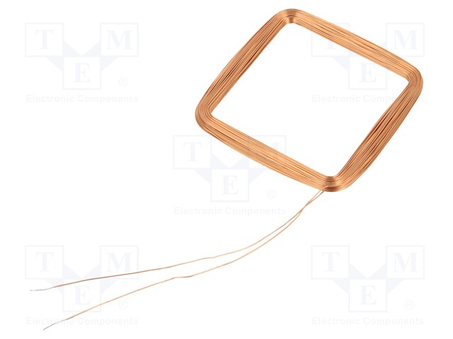 RFID antenna; 125kHz; Body dim: 33x33x1.5mm; 360uH