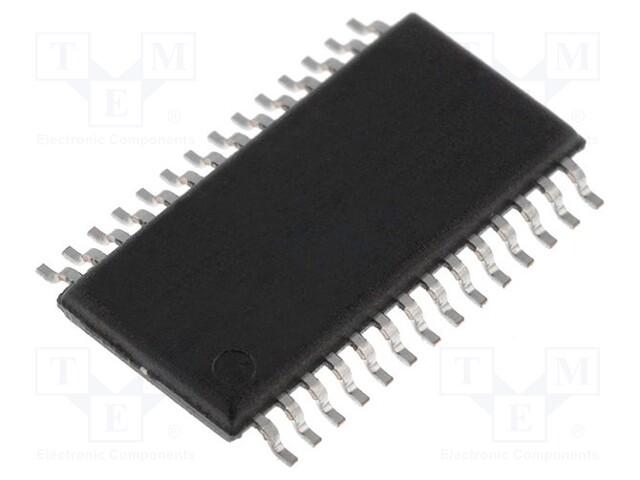 PSoC microcontroller; SRAM: 1kB; Flash: 16kB; 24MHz; SSOP28