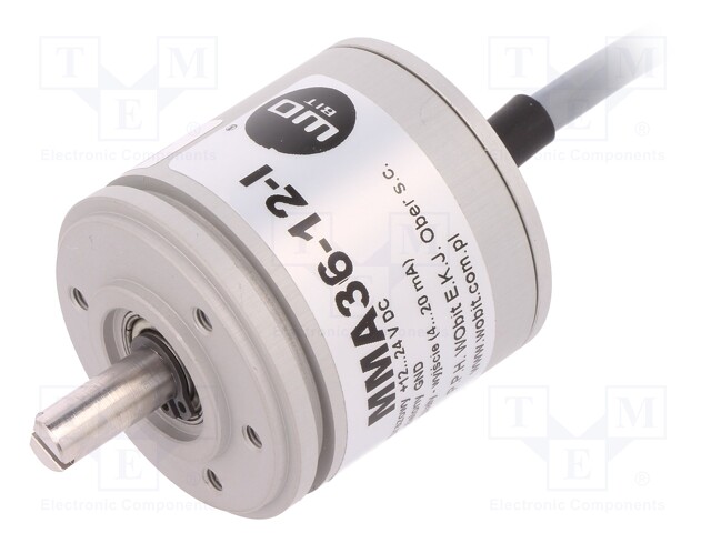 Encoder: absolute; Usup: 12÷26VDC; 4096imp/revol; shaft 6mm; IP54