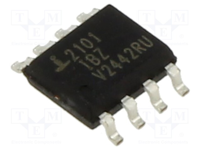 MOSFET Driver Dual, Half Bridge, 9V-14V supply, 2A peak out, 3 Ohm output, SOIC-8