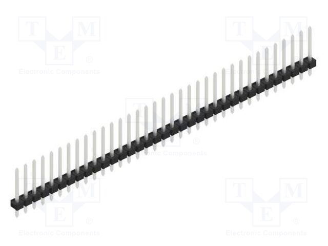 Connector: pin strips; pin header; male; PIN: 35; 2.54mm; THT; 1x35