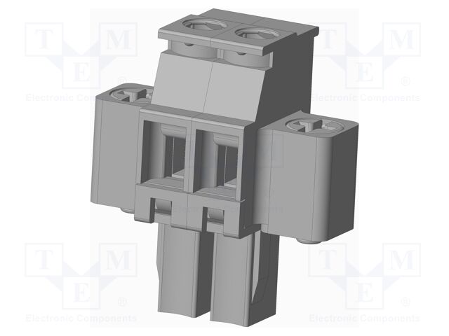 Connector: pluggable terminal block; plug; female; angled 90°