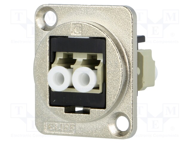 Connector: fiber optic; coupler; multi mode simplex (MM)