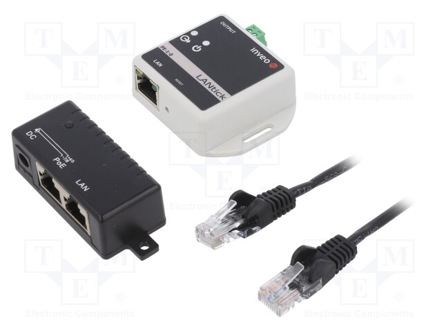 Digital output; Number of ports: 1; 10÷24VDC; DIN; LAN; OUT: 1