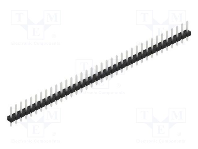 Connector: pin strips; pin header; male; PIN: 36; 2.54mm; THT; 1x36