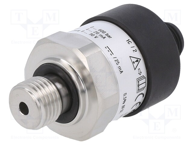 Converter: pressure; Range of val.cntrl: 0÷600 bar; 8÷30VDC; 0.5%