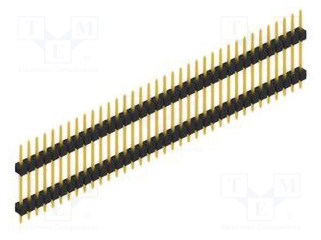 Connector: pin strips; pin header; male; PIN: 36; 2.54mm; THT; 1x36