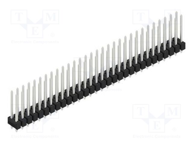 Connector: pin strips; pin header; male; PIN: 60; 2.54mm; THT; 2x30