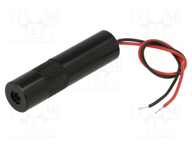 Module: laser; 5mW; red; line; 650nm; 21.6÷26.4VDC; 5÷30mA; 90°