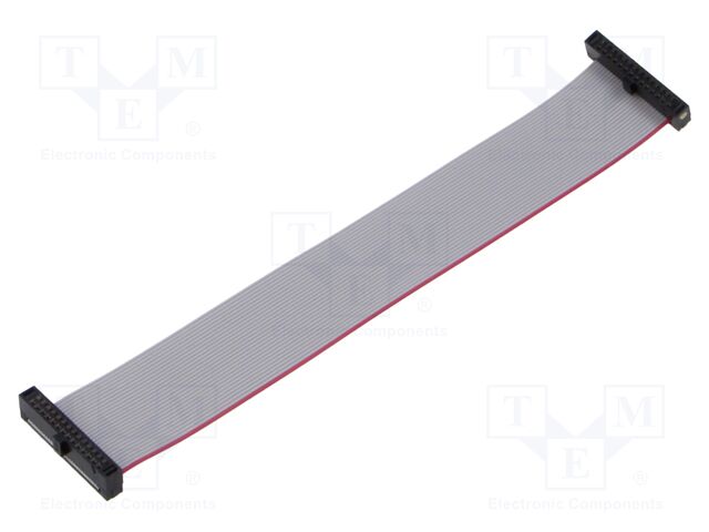 Ribbon cable with IDC connectors; Tape ph: 0.64mm; 121.92mm