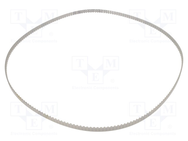Timing belt; T5; W: 10mm; H: 2.2mm; Lw: 1350mm; Tooth height: 1.2mm