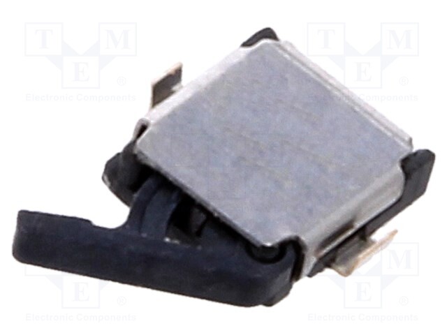 Switch: detecting; Pos: 2; SPST-NO; 0.001A/5VDC; black; 0.3N