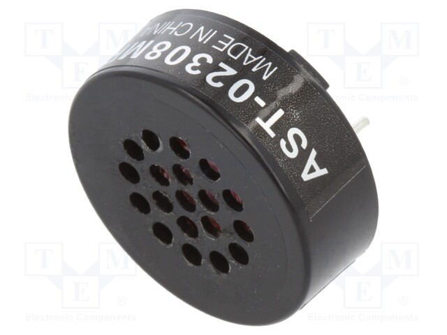 Sound transducer: loudspeaker; freson: 1.5kHz; -20÷60°C; Ø: 23mm