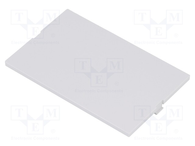 Front panel; without frame,with holder; grey