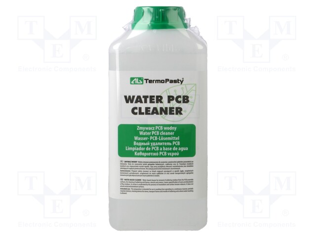 Cleaner; 1l; liquid; plastic container; Features: water based