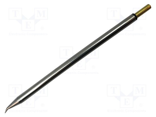 Soldering Tip, Conical, Bent, 0.5 mm Width, For Metcal MFR-H1-SC Hand-Piece, SxP Series