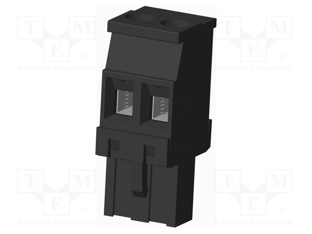 Connector: pluggable terminal block; plug; female; angled 90°