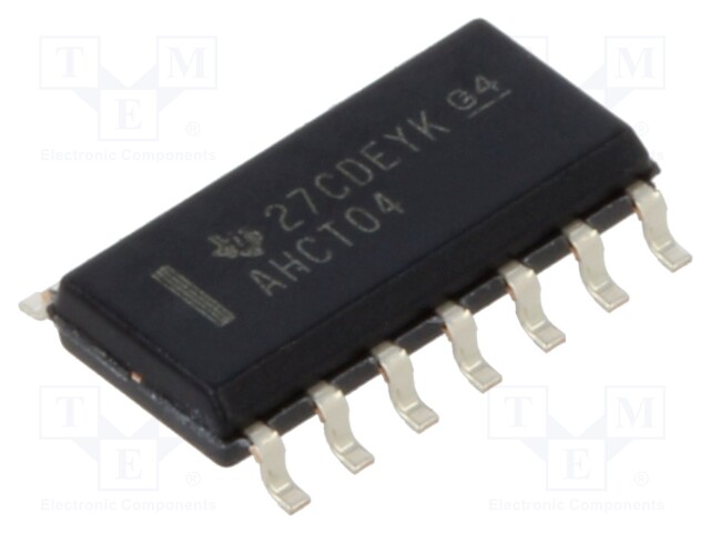 IC: digital; NOT; Ch: 6; SMD; SOIC14; 4.5÷5.5VDC; -40÷125°C; 20uA