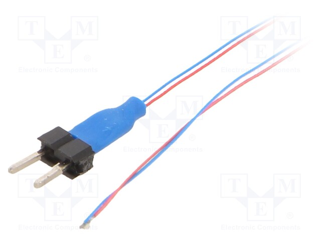 LED; blue; 120°; No.of diodes: 1; 460-475nm; 5mA; 25÷40mcd