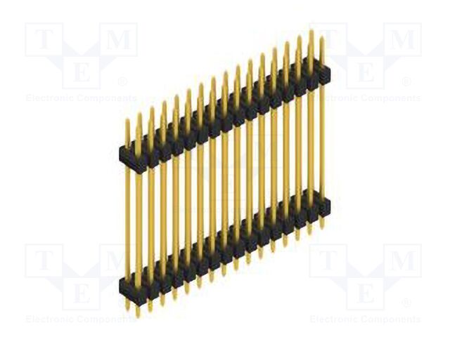 Connector: pin strips; pin header; male; PIN: 32; 2.54mm; THT; 2x16