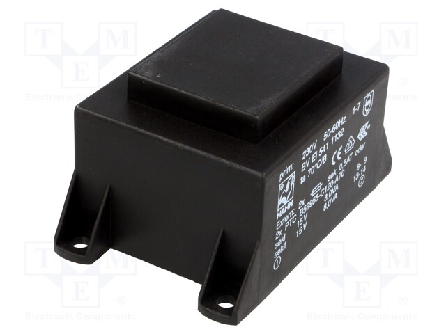 Transformer: encapsulated; 16VA; 230VAC; 15V; 15V; 534mA; 534mA