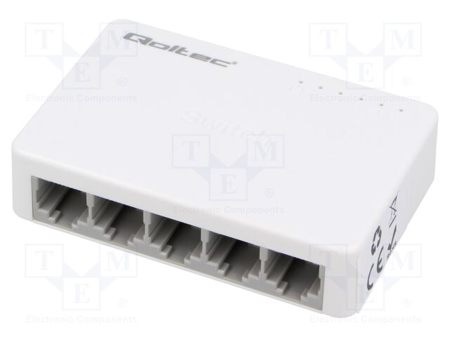 Switch Fast Ethernet; PnP,LED status indicator,PoE (PoE); 150m