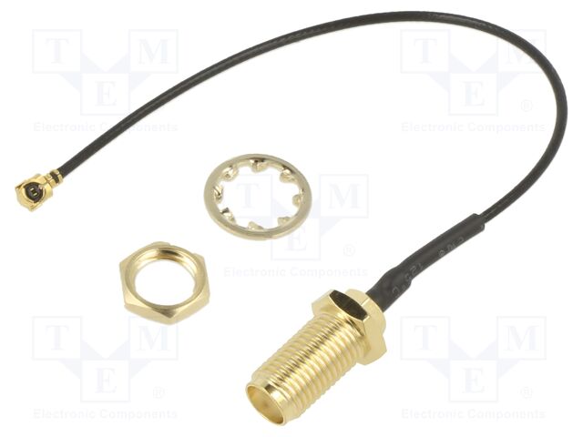 Cable; 500mm; IPEX female angled,SMA female; angled,straight