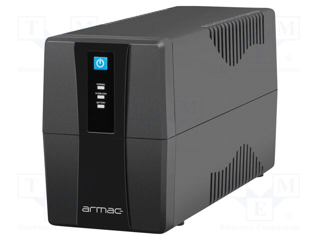 Power supply: UPS; 480W; 850VA; 195÷255V; 283x95x140mm; 9Ah; 6h