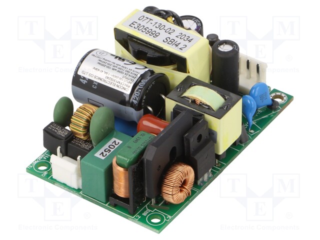 130W; 80÷264VAC; 24VDC; 4.2A; -30÷70°C; Mounting: panel; 93%; 3kV