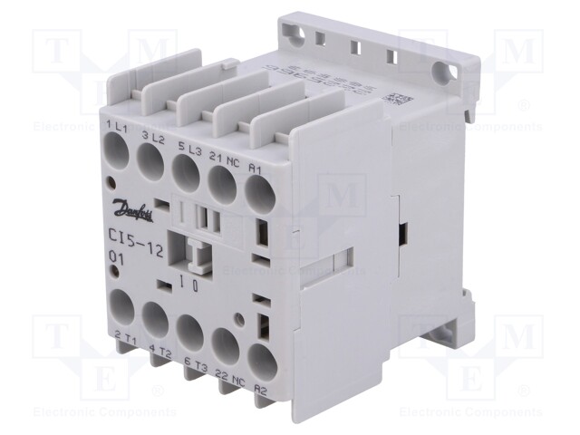 Contactor: 3-pole; NO x3; Auxiliary contacts: NC; 24VDC; 11.5A