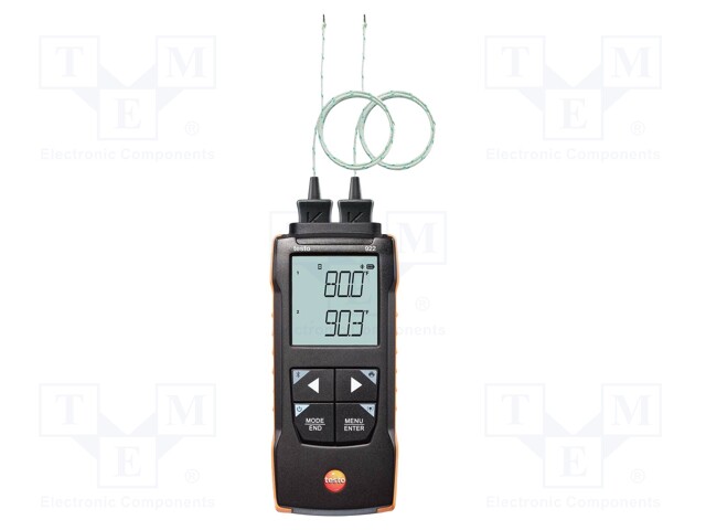 Meter: temperature; with a backlit; -50÷400°C; Ch: 1; 182x64x40mm