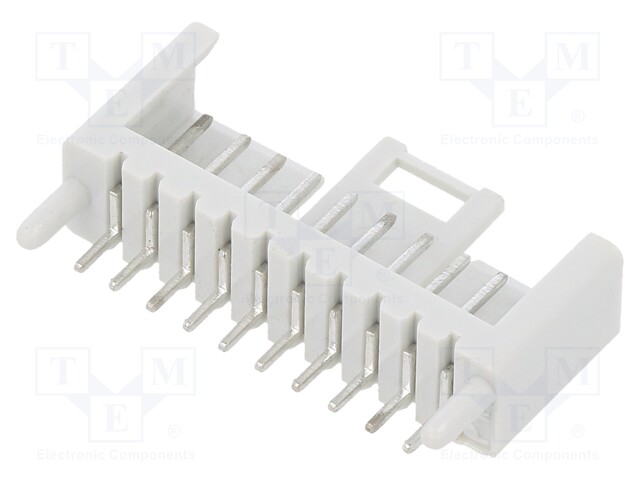 Socket; IDC; male; PIN: 10; straight; THT; tinned; 2.54mm