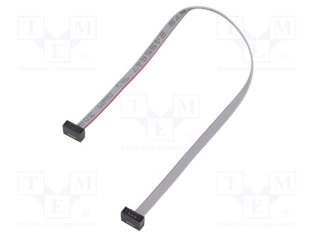 Ribbon cable with IDC connectors; Tape ph: 0.64mm; 203.2mm