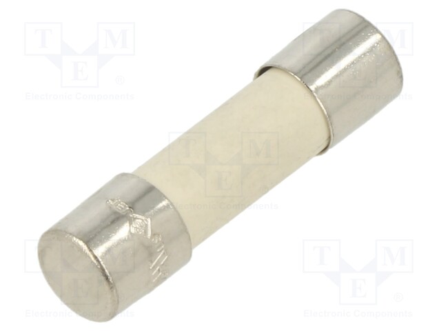 Fuse: fuse; time-lag; 8A; 250VAC; ceramic,cylindrical; 5x20mm; S505