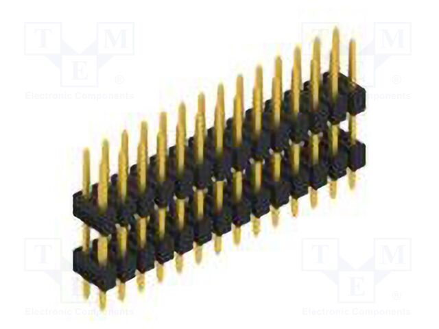 Connector: pin strips; pin header; male; PIN: 28; 2.54mm; THT; 2x14