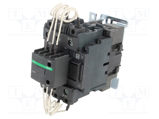Contactor: 3-pole; NO x3; Auxiliary contacts: NC x2 + NO; 220VAC