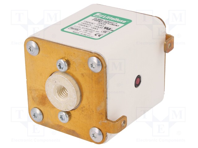 Fuse: fuse; ultra rapid; 630A; 1.25kVAC; 1kVDC; ceramic,industrial