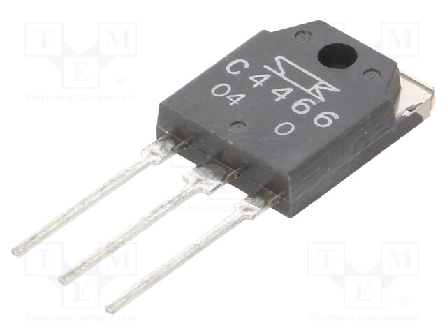 Transistor: NPN; bipolar; 80V; 6A; 60W; TO3P